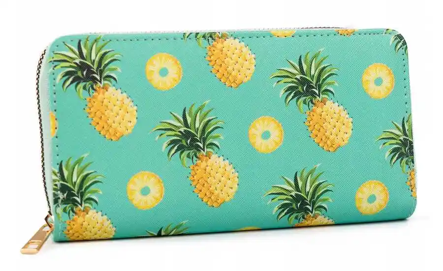 Cavaldi Portfel damski JBT-01-118 print ananas