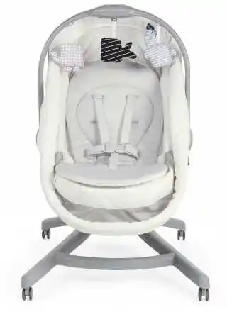 Chicco Łóżeczko Baby Hug AIR 4w1 White Snow