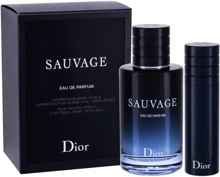 Christian Dior Sauvage Zestaw: Woda perfumowana 100ml + Woda perfumowana 10ml