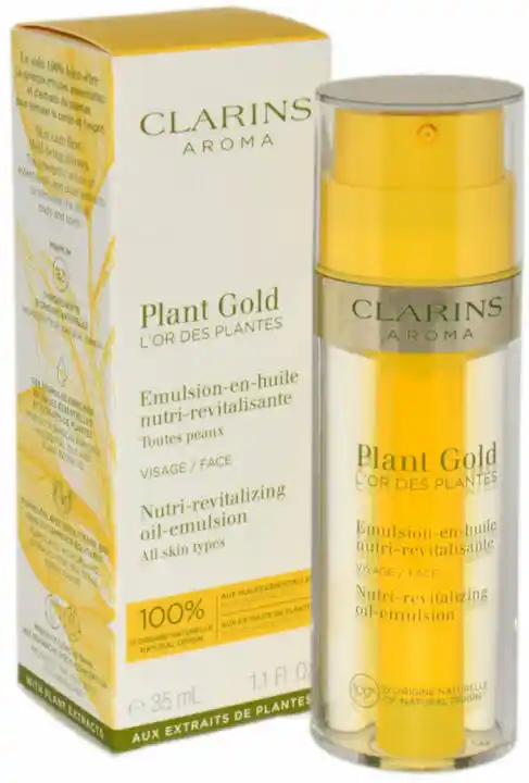 Clarins Plant Gold Nutri-Revitalizing Oil-Emulsion olejek do twarzy 35ml