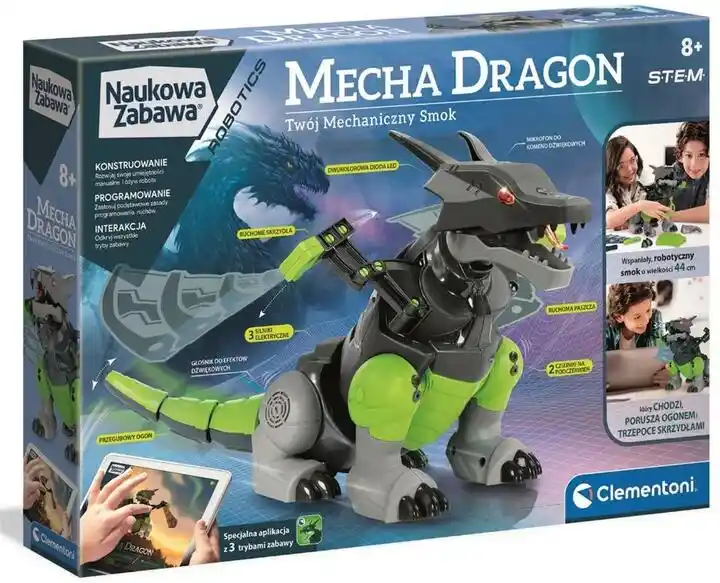 Clementoni Naukowa Zabawa. Mecha Dragon