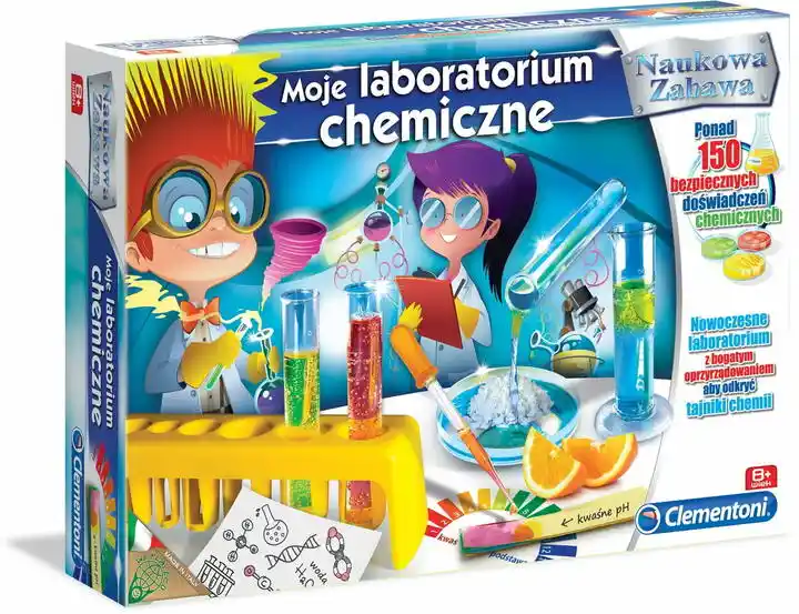 Clementoni Naukowa Zabawa. Moje Laboratorium Chemiczne