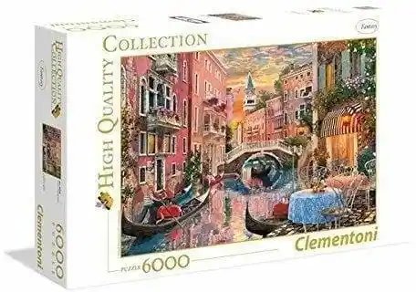 Clementoni Puzzle 6000 Hq Venice Evening Sunset