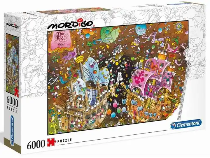 Clementoni Puzzle 6000 Mordillo The Kiss