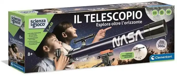 Clementoni Zabawka Naukowa zabawa. Teleskop NASA