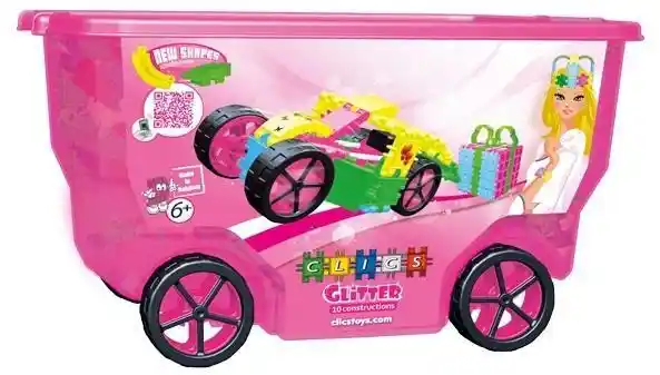 Clicks Klocki Konstrukcyjne Rollerbox Glitter Nev