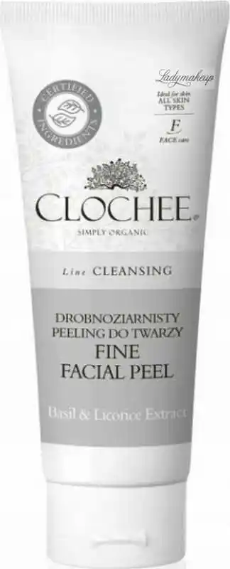 Clochee drobnoziarnisty peeling do twarzy 100ml