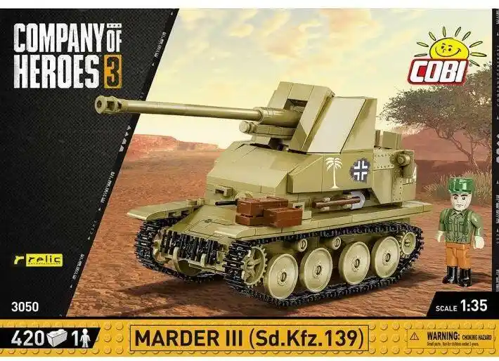 Cobi 3050 Marder III SD.KFZ.139 Company Of Heroes