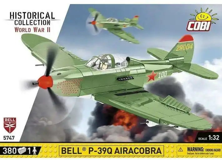 Cobi Bell P-39Q Airacobra Historical Collection Wwii