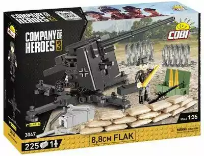 COBI Company of Heroes 3 8.8 cm Flak-3047