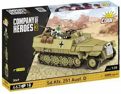 COBI Company of Heroes 3 Sd.Kfz. 251 Ausf.D-3049