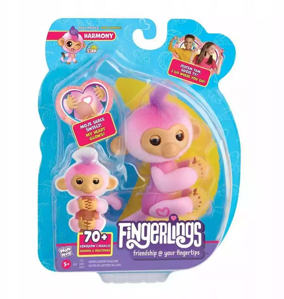 COBI Fingerlings Małpka Harmony WOW-3111