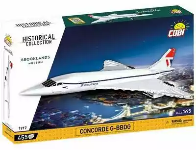 COBI Historical Collection Concorde G-BBDG-1917