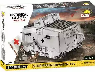 COBI Historical Collection Great War Sturmpanzerwagen A7V-2989