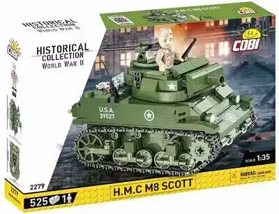 COBI Historical Collection World War II H.M.C M8 Scott-2279