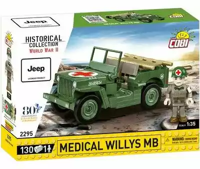 COBI Historical Collection World War II Medical Willys-2295