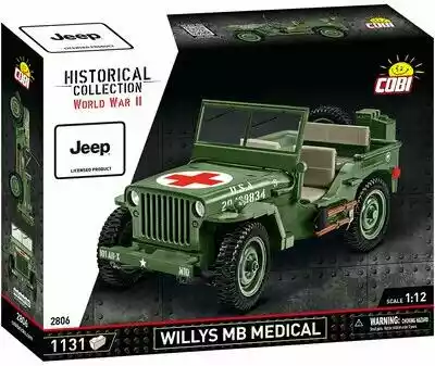 COBI Historical Collection World War II Medical Willys MB-2806