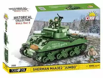 COBI Historical Collection World War II Sherman M4A3E2 Jumbo-2550