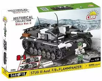 COBI Historical Collection World War II StuG III Ausf.F/8 & Flammpanzer-2286