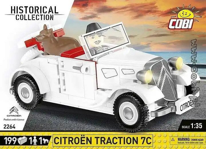 Cobi Klocki Citroen Traction 7C 2264