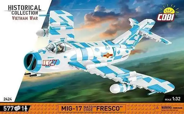 Cobi Klocki Historical Collection: Vietnam War - MiG-17 NATO Code