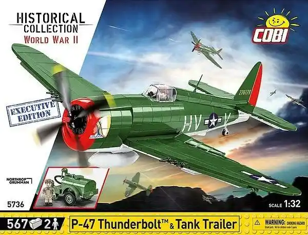 Cobi Samolot P-47 Thunderbolt Executive 5736