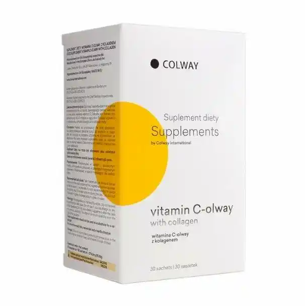 Colway International Witamina C-olway z kolagenem 30 saszetek