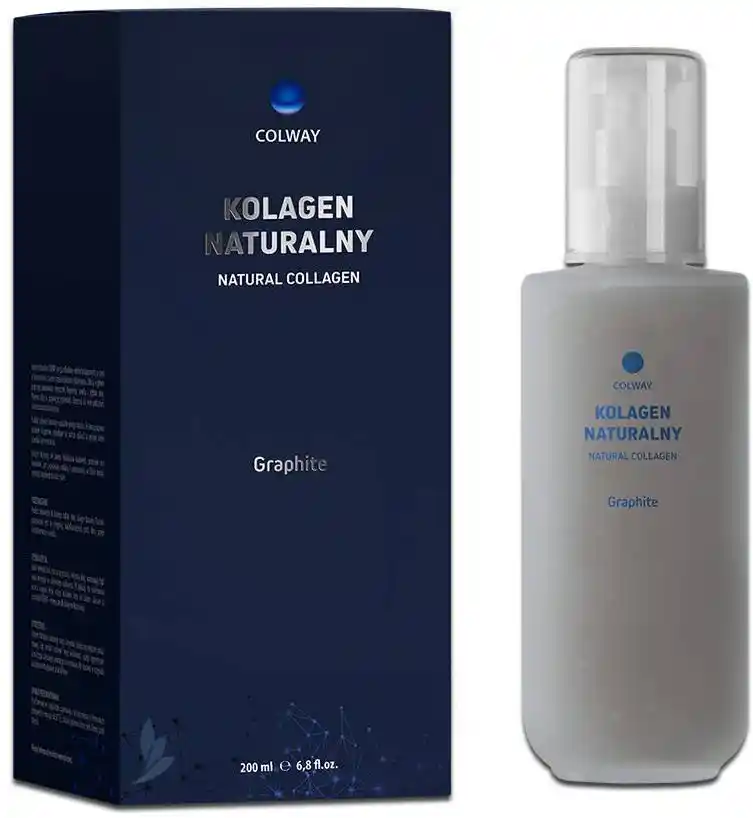 Colway Kolagen Naturalny GRAPHITE - 200ml