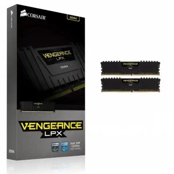 Corsair DDR4 Vengeance LPX 16GB/3000 2x8GB CL15-17-17-35 BLACK 1,35V XMP 2.0 CMK16GX4M2B3000C15