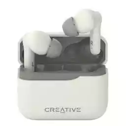 Creative Zen Air Plus Dokanałowe Bluetooth 5.3 Kremowy Słuchawki bezprzewodowe