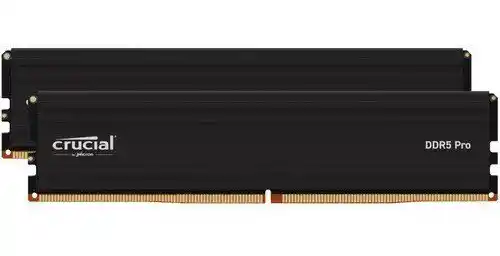 Crucial Pro DDR5 RAM 48 GB Kit 2x24GB 5600MHz Intel XMP 3.0 pamięć komputera PC - CP2K24G56C46U5