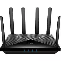 Cudy LT18 AX1800 Wi-Fi 6 4G Cat18 Czarny router bezprzewodowy z 4G