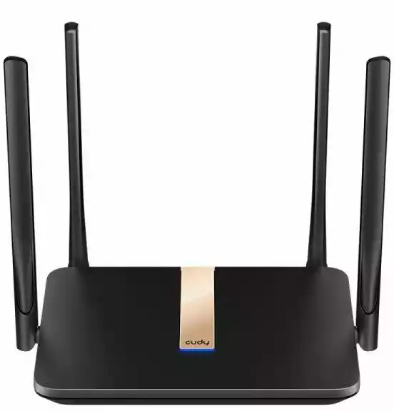 Cudy LT500D 4G LTE AC1200 Czarny router bezprzewodowy z 4G