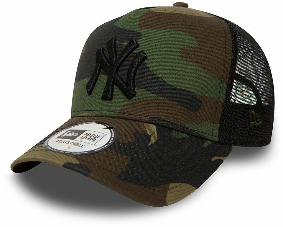 Destroyed Visor Camo Strapback Cap