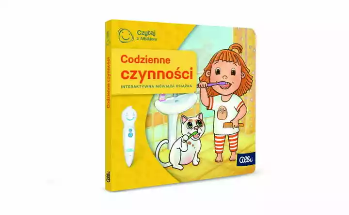 Czytaj z Albikiem Codzienne Czynności książka mini Albi