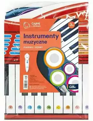 Czytaj z Albikiem Instrumenty Muzyczne Pianino i Bębny