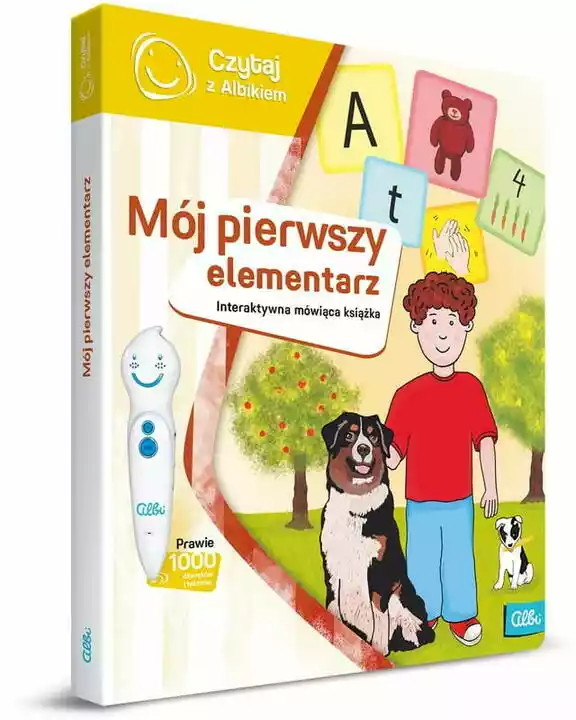 Czytaj z Albikiem Mój Pierwszy Elementarz mówiąca książka Albi