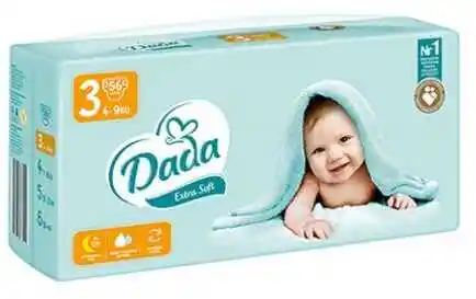 DADA Extra Soft 3 Midi pieluchy 4-9kg 56szt