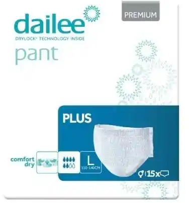 DAILEE Pant PLUS L Majtki chłonne 15szt