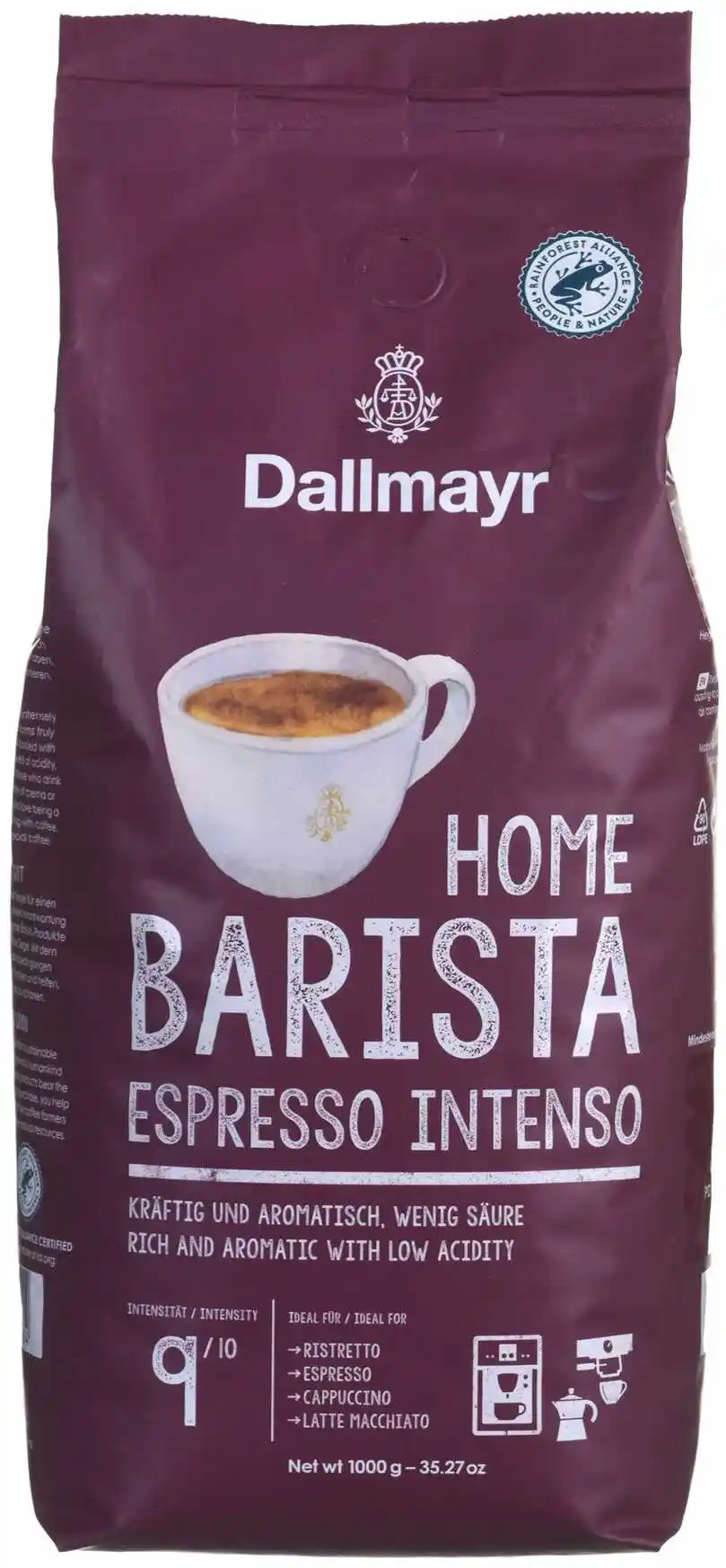 Dallmayr Kawa ziarnista Home Barista Espresso Intenso 1kg