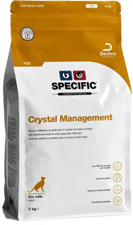 Dechra SPECIFIC FCD Adult Crystal Management 2kg karma dla kotów dorosłych sucha