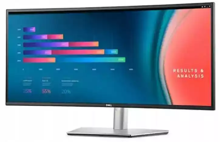 Dell U3421WE 34 cale UWQHD IPS 60Hz 8ms Zakrzywiony monitor LED