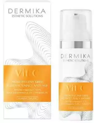 Dermika Esthetic Solutions Vit C Prebiotyczny Krem rozświetlający Anti-Age na dzień i noc 50ml