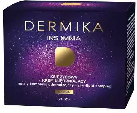 Dermika Insomnia Księżycowy Krem ujędrniający 50-60 na noc 50ml