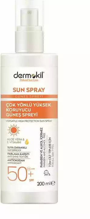 Dermokil Sun Spray ochronny spray do opalania SPF50+ 200ml