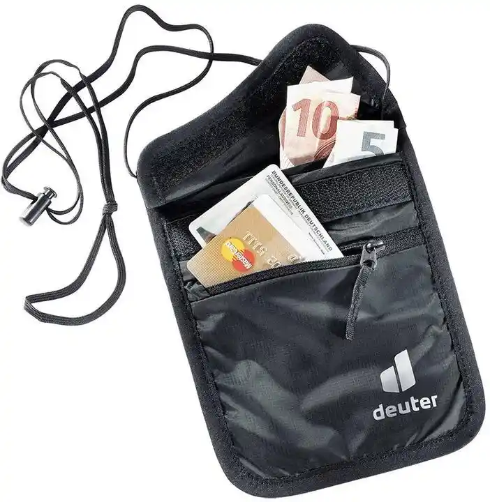 Deuter Saszetka portfel Security Wallet II black