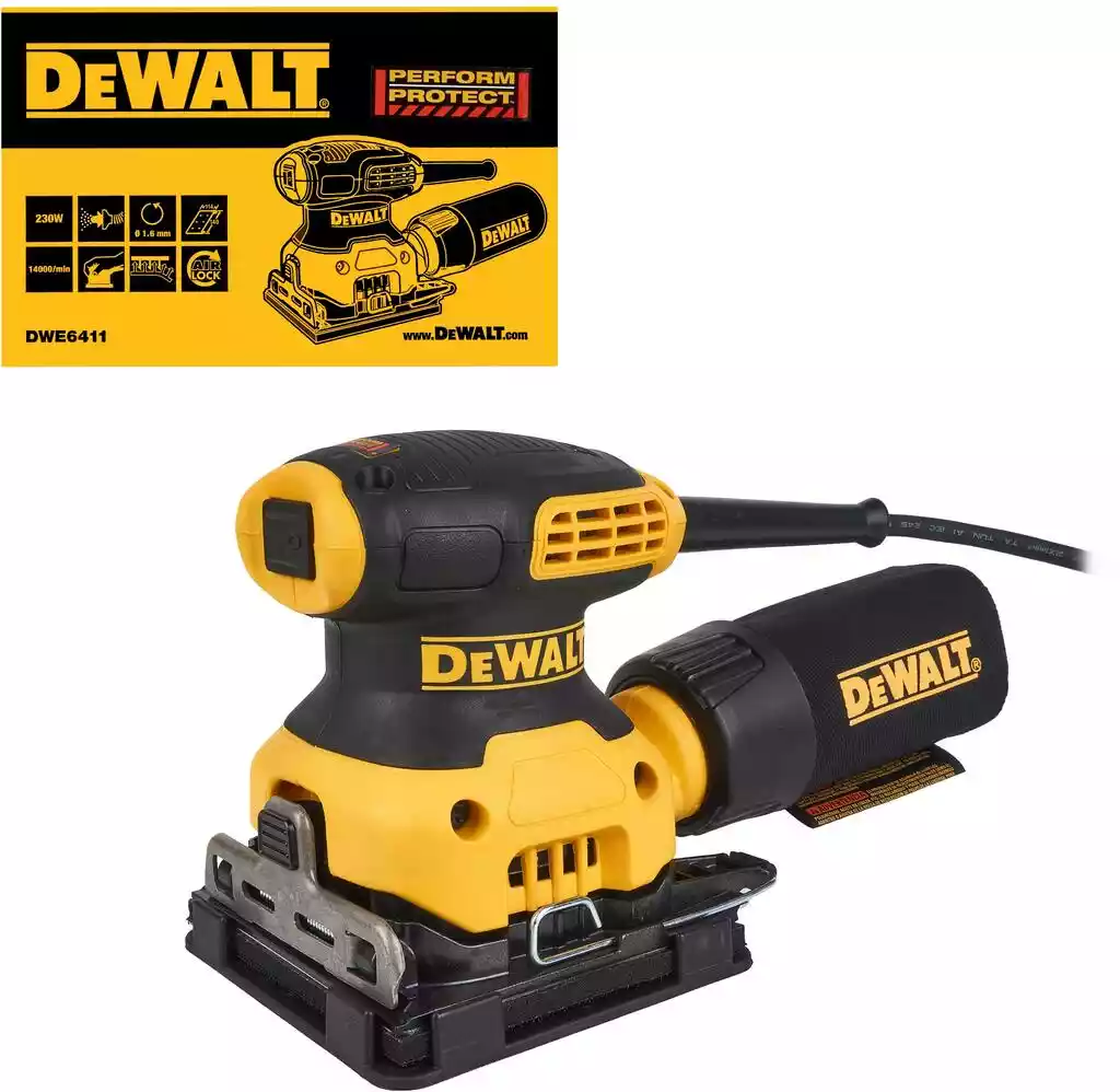 Dewalt DWE6411 Szlifierka oscylacyjna 230W