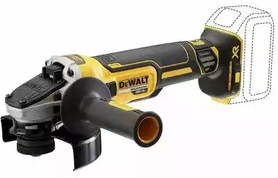 Dewalt Szlifierka kątowa DCG405N