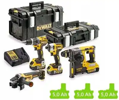 Dewalt Zestaw elektronarzędzi DCK422P3