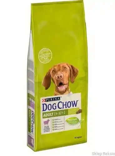 Dog Chow PURINA Adult, jagnięcina - 14 kg